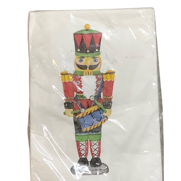 Holly Nutcracker 3-Ply Paper Napkins Set 36 Christmas NEW Sally Eckman Roberts - Picture 2 of 3